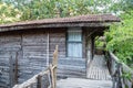 Wooden bungalows of KadirÃ¢â¬â¢s Tree Houses hostel in Olympos area of Antalya province in Turkey